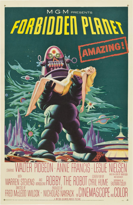 Forbidden Planet 01 Movie Magnet
