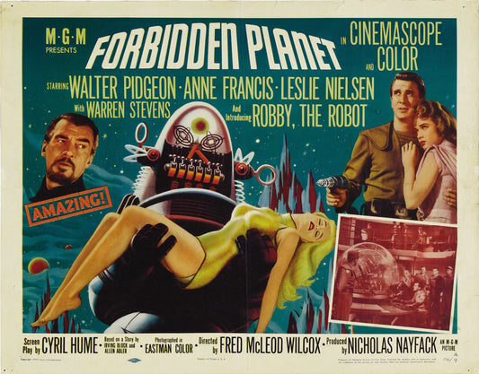 Forbidden Planet 02 Movie Magnet