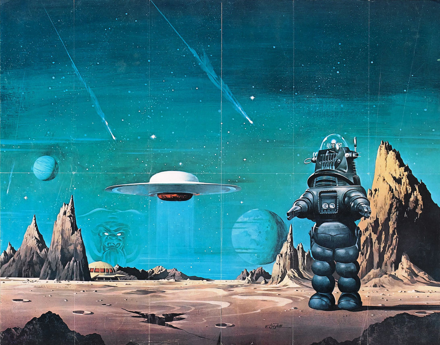 Forbidden Planet 08 Movie Magnet