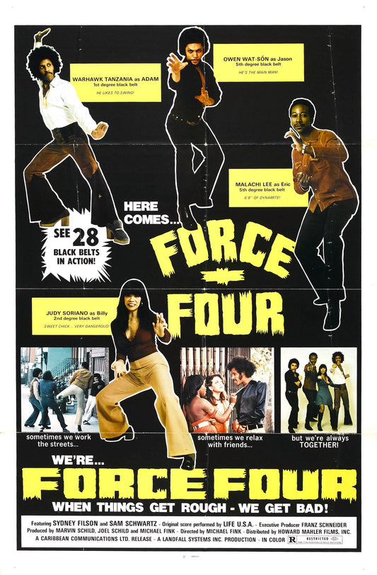 Force Four 01 Movie Magnet