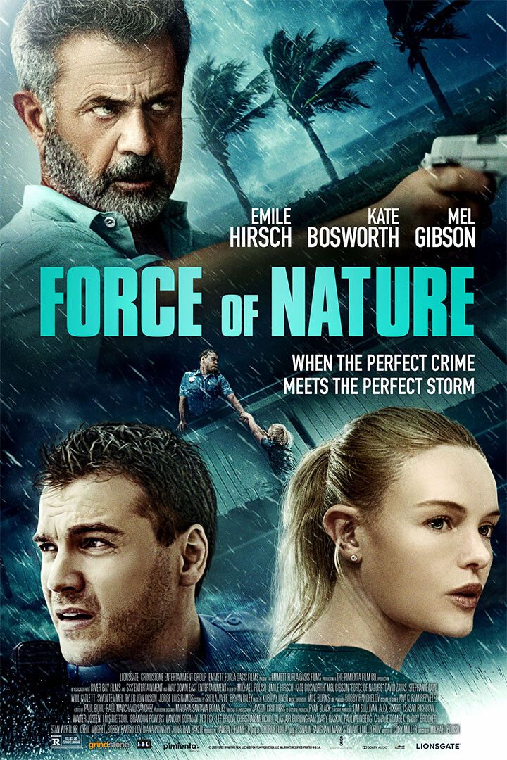 Force Of Nature Movie 2020 Print Painting Keychain