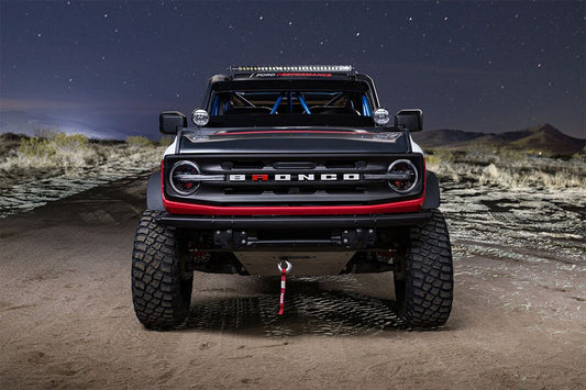 Ford Bronco 4600 Race Truck Front View Wall Indoor Decor Jigsaw Puzzle