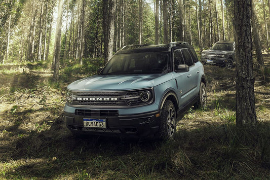 Ford Bronco Sport Wildtrak In The Forest Art Home Decor Jigsaw Puzzle