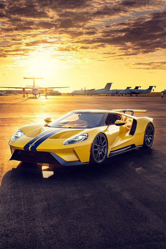 Ford Gt Luxury Car Vehicle Sports Car Desing Jigsaw Puzzle