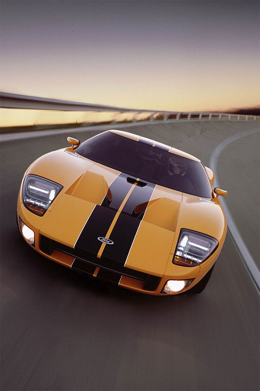 Ford Gt Sports Car Automotive Car Desing Jigsaw Puzzle