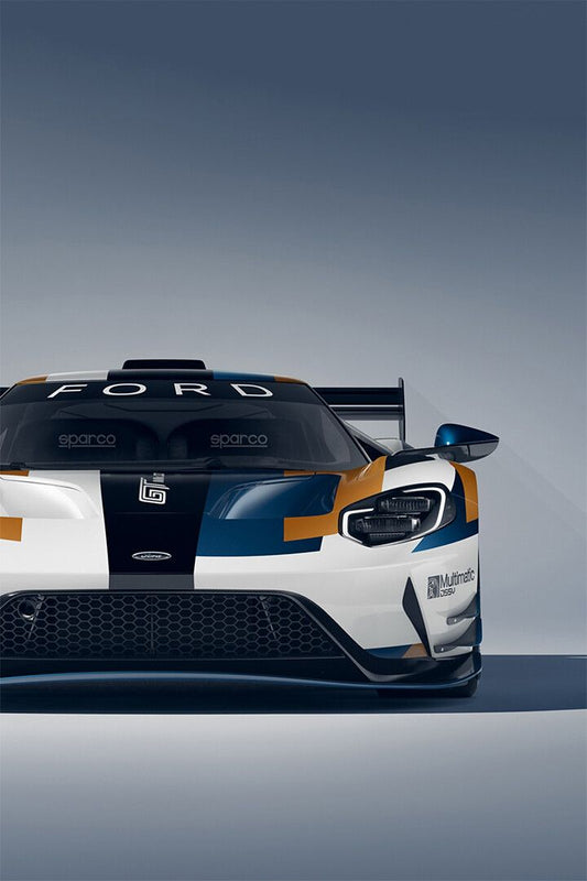 Ford Gt Sports Car Automotive Racing Car Auto Jigsaw Puzzle