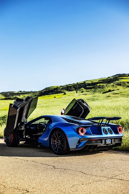 Ford Gt Sports Car Luxury Automotive Racing Jigsaw Puzzle
