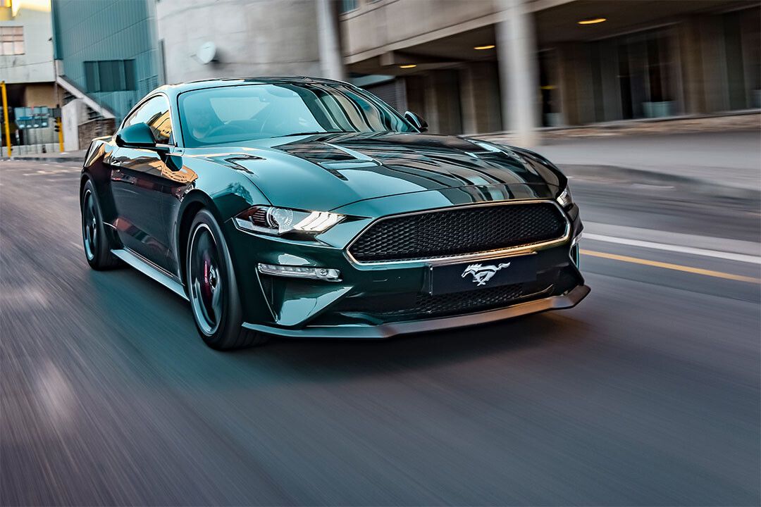 Ford Mustang Bullitt Sports Car Luxury Car Keychain