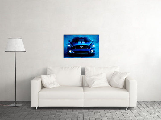 Ford Mustang Classic Car Luxury Car Sports Car Jigsaw Puzzle