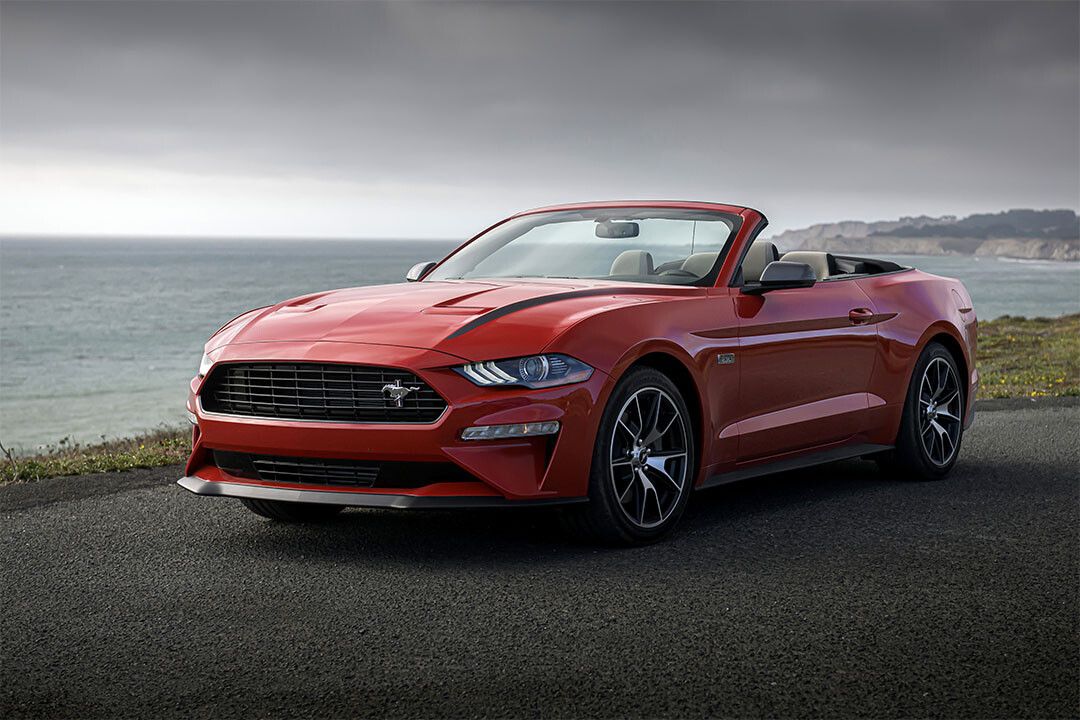 Ford Mustang Ecoboost Convertible High Performance Decor Jigsaw Puzzle