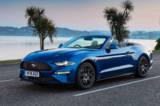 Ford Mustang Ecoboost Convertible Classic Car Jigsaw Puzzle