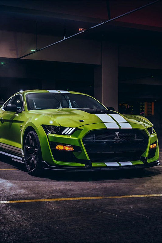 Ford Mustang Ford Racing Car Vintage Shelby Jigsaw Puzzle
