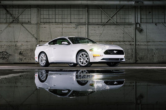 Ford Mustang Gt Ice White Appearance Package Art Wall Decor Jigsaw Puzzle