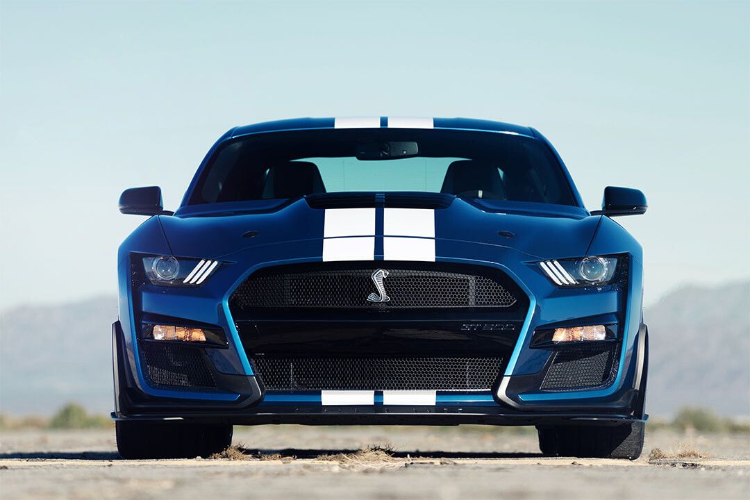 Ford Mustang Shelby Gt500 Sports Car Racing Car Jigsaw Puzzle