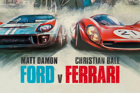 Ford V Ferrari Matt Damon Christian Bale Movie Jigsaw Puzzle