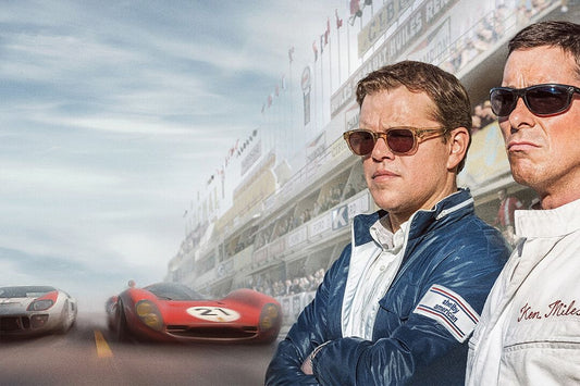 Ford V Ferrari Matt Damon Christian Bale Race Movie Jigsaw Puzzle