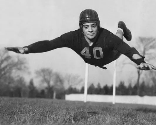 Fordham University Vince Lombardi Glossy Photo College Football Print