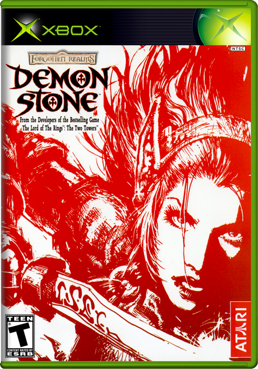 Forgotten Realms Demon Stone Xbox Print Poster