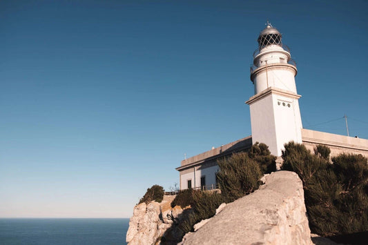 Formentor Lighthouse At Dawn Majorca Island Spain Poster Photo Picture Print
