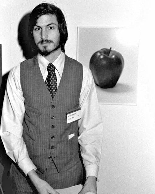 Former Ceo Of Apple Steve Jobs Glossy Keychain Co Founder Print Portrait