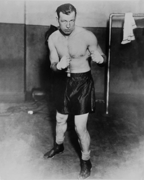 Former Heavyweight Champion Jack Sharkey Glossy Boxing Magnet Pose Magnet 1