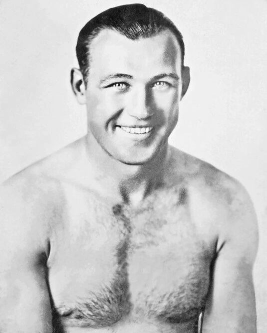 Former Heavyweight Champion Jack Sharkey Glossy Boxing Magnet Pose Magnet 2
