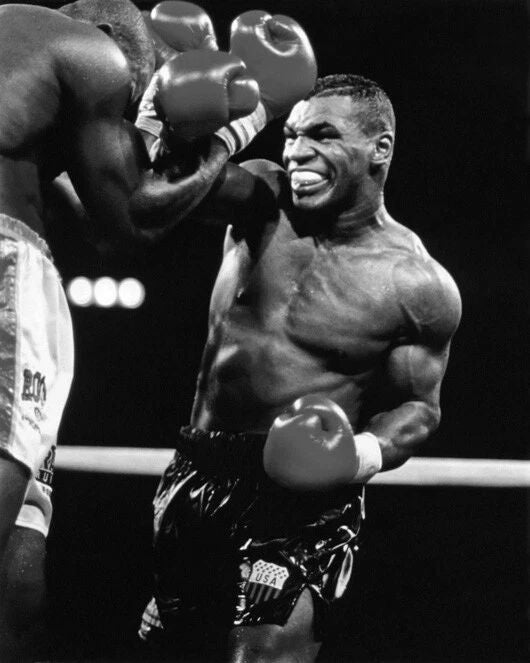 Former Heavyweight Champion Mike Tyson Glossy Magnet Boxing Magnet