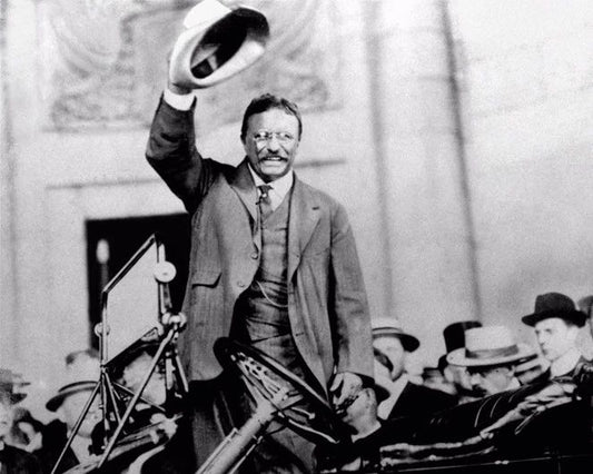 Former President Theodore 'Teddy' Roosevelt Glossy Keychain Keychain