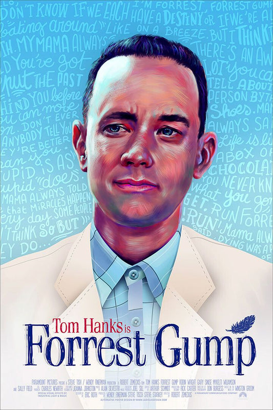 Forrest Gump 1993 Classic Movie Tom Hanks Drama Jigsaw Puzzle