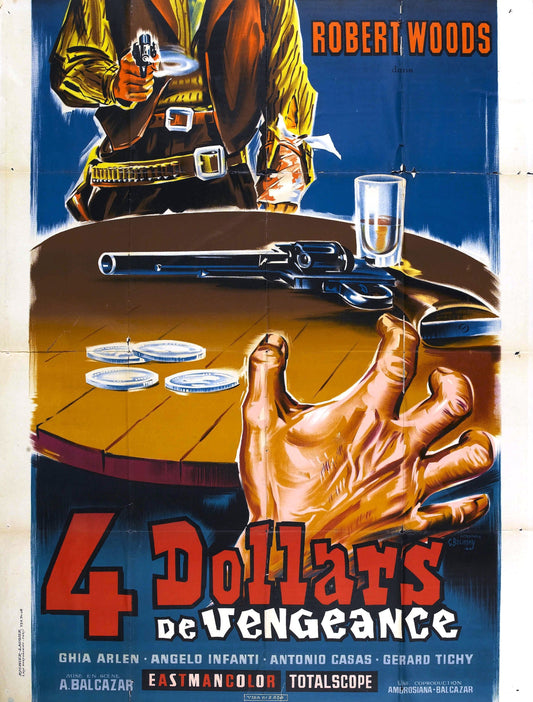 Four Dollars For Vengeance 01 Movie Magnet