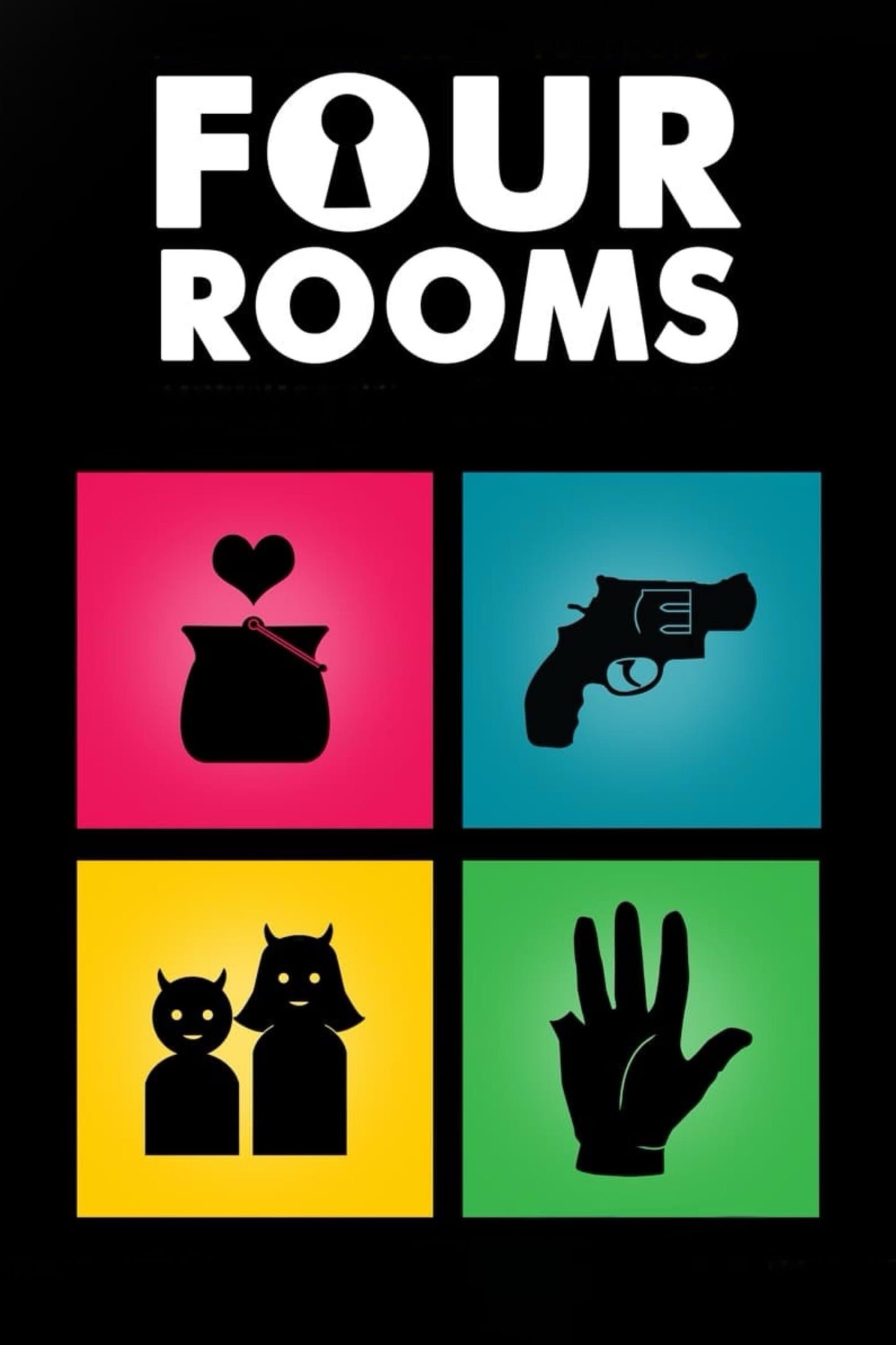 Four Rooms (1995) Movie Keychain