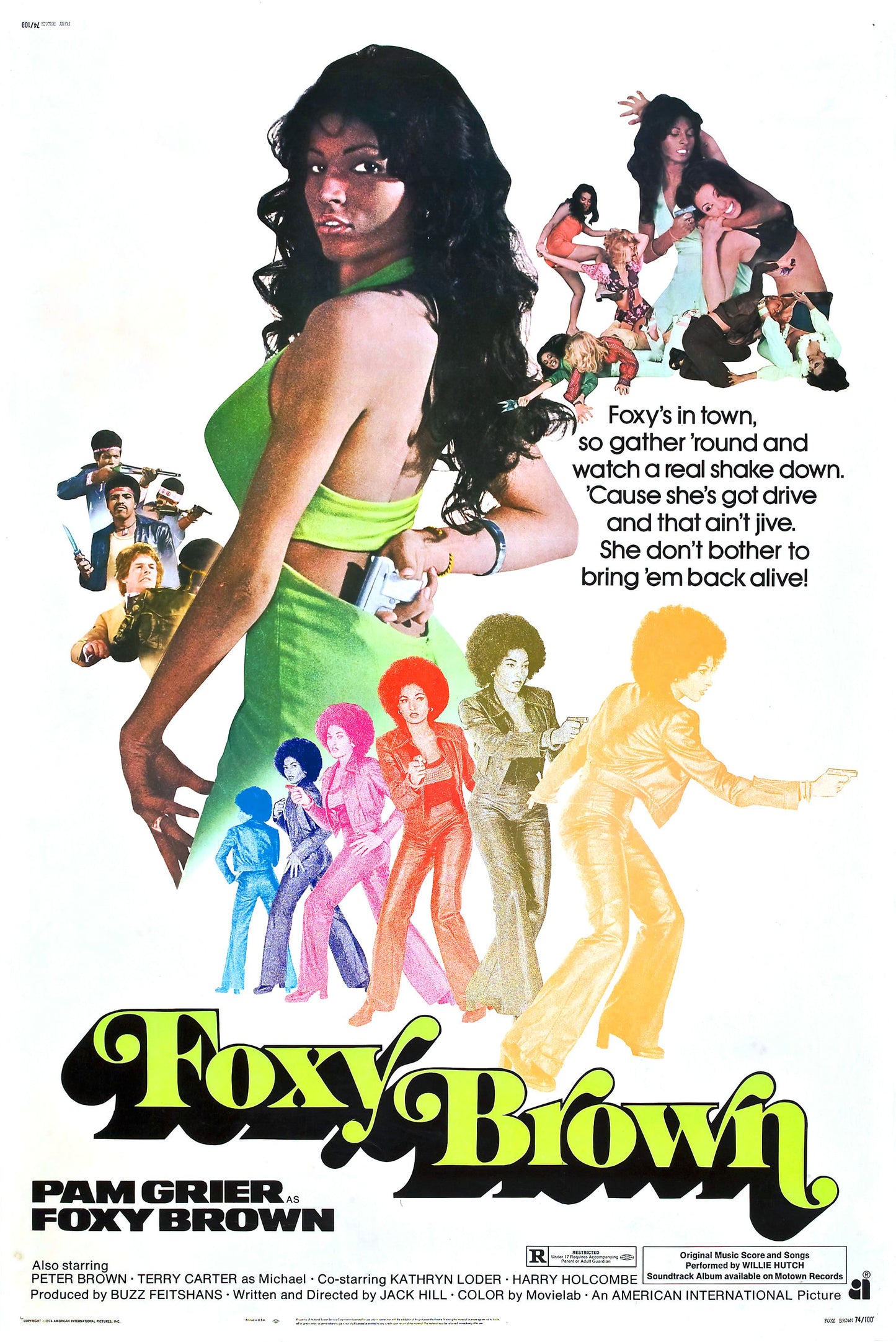 Foxy Brown 02 Movie Magnet