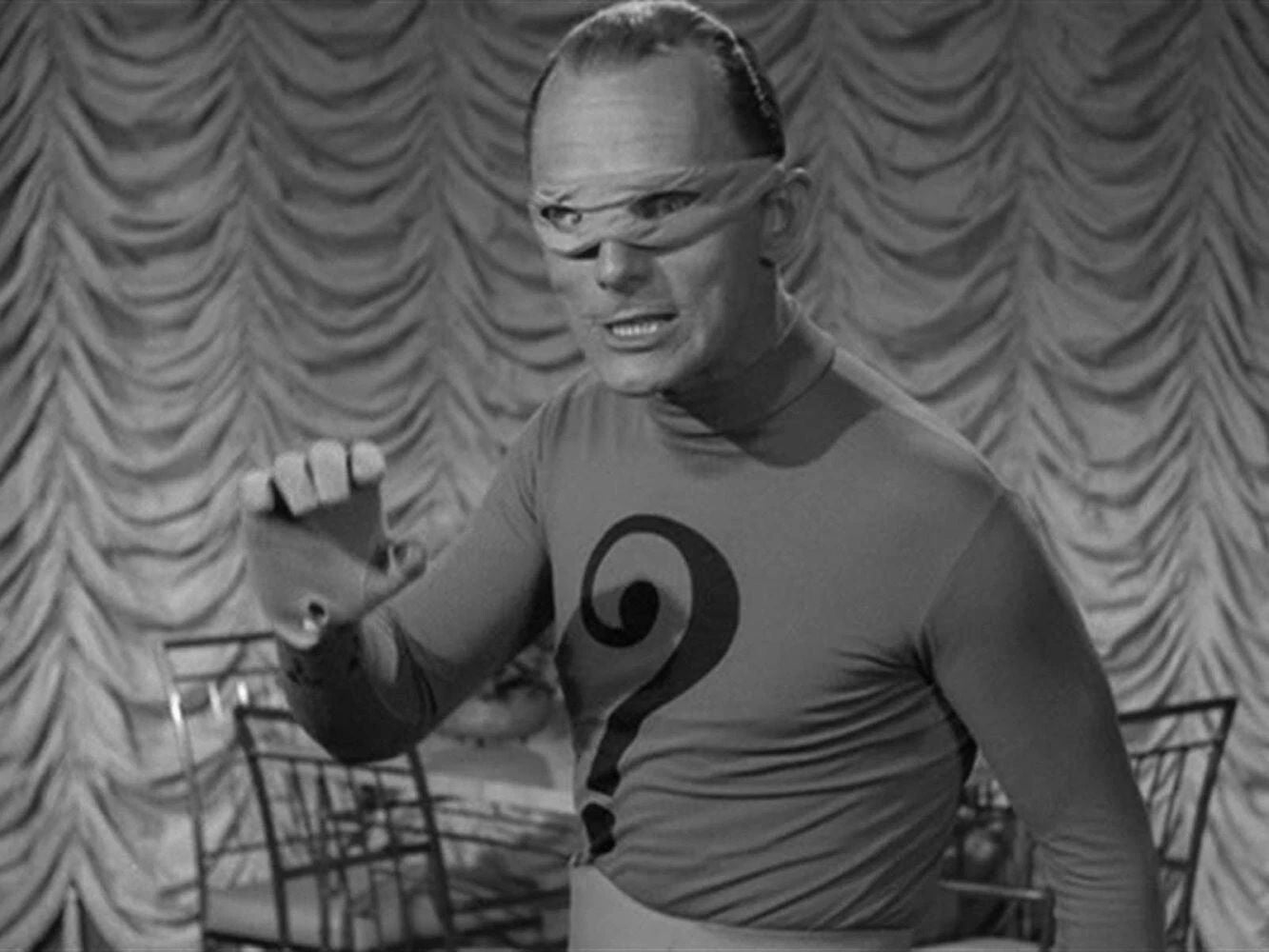 Frank Gorshin As The Riddler Batman Tv Show Retro Poster 300 Piece Jigsaw Puzzle