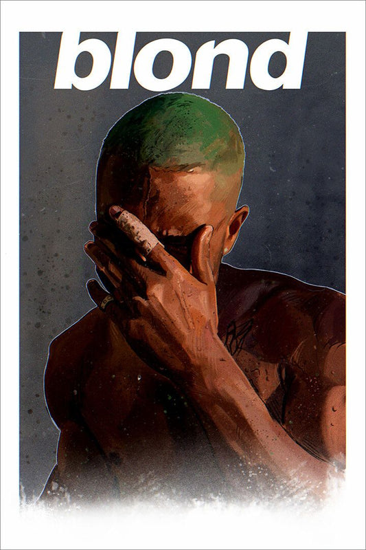 Frank Ocean Hip Hop Rap Blond Music Singer Painting Jigsaw Puzzle
