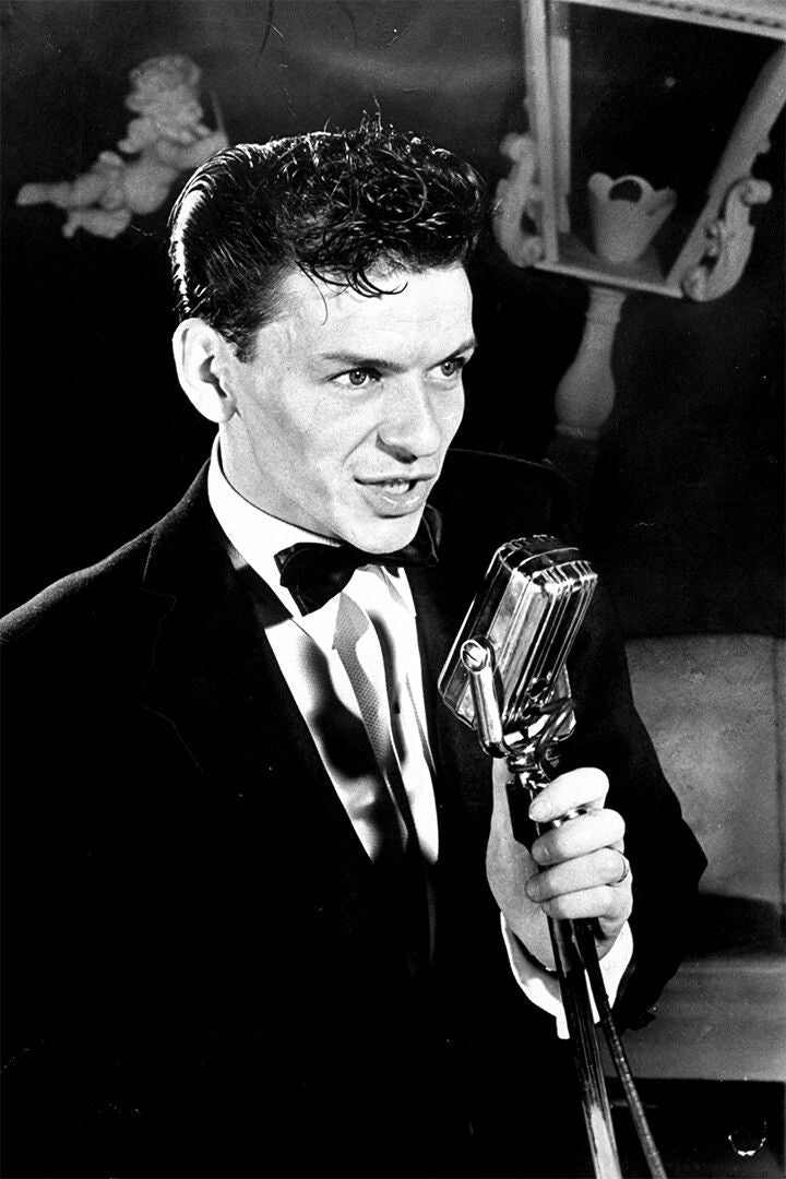 Frank Sinatra Performing Singer Print Jigsaw Puzzle