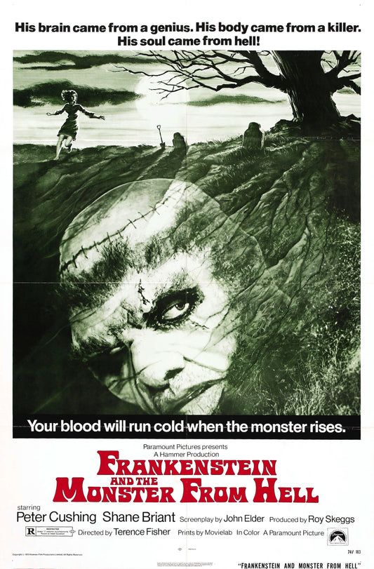 Frankenstein And The Monster From Hell 01 Movie Magnet