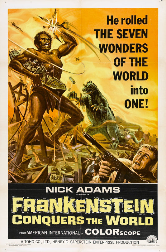 Frankenstein Conquers The World 02 Movie Magnet