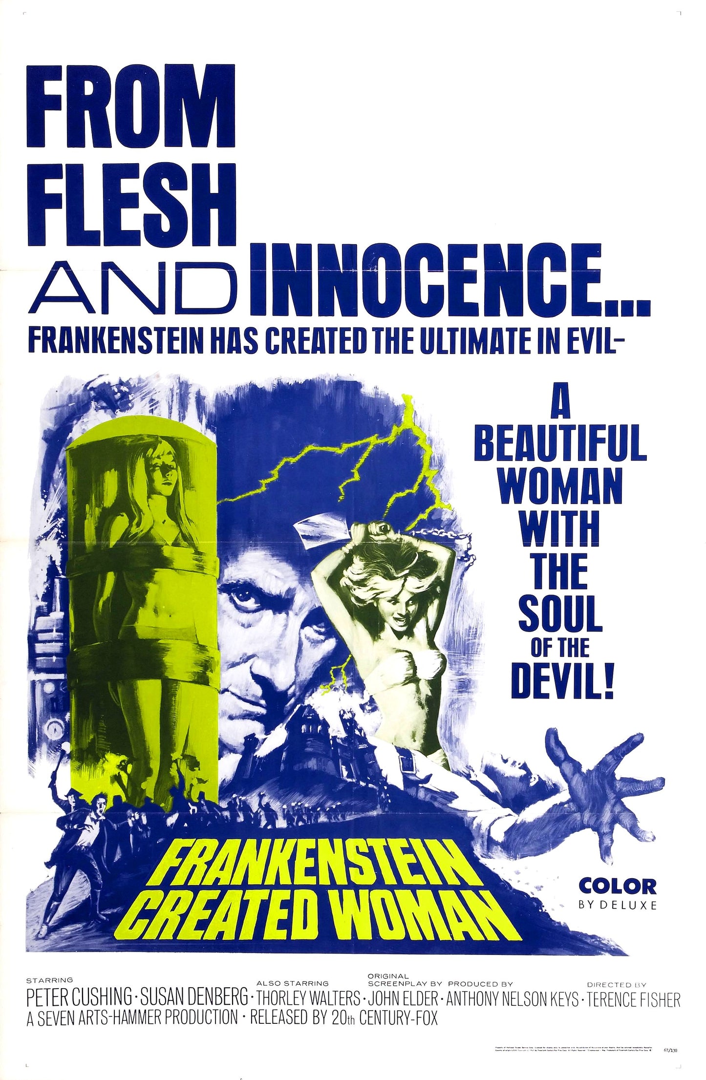 Frankenstein Created Woman 01 Movie Magnet