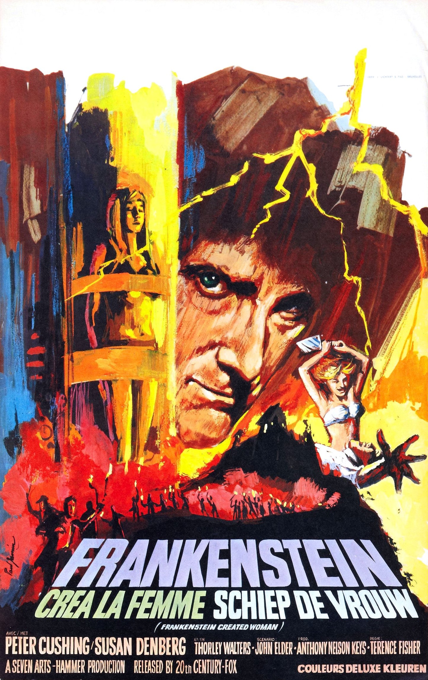 Frankenstein Created Woman 06 Movie Magnet