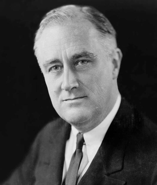 Franklin Delano Roosevelt President Fdr Portrait Photo Poster Picture