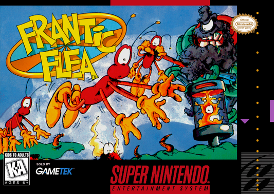 Frantic Flea (Usa) Snes Print Poster