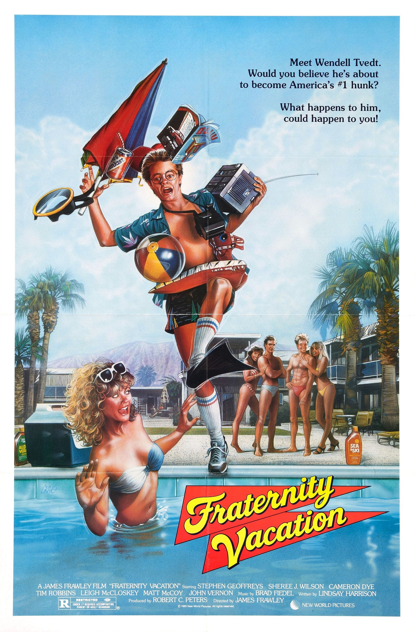 Fraternity Vacation 01 Movie Magnet