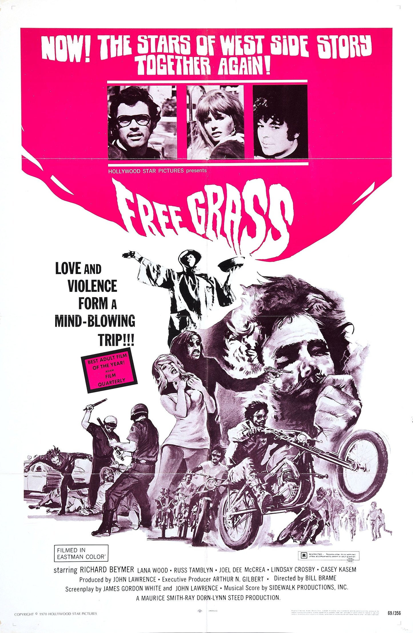 Free Grass 02 Movie Magnet