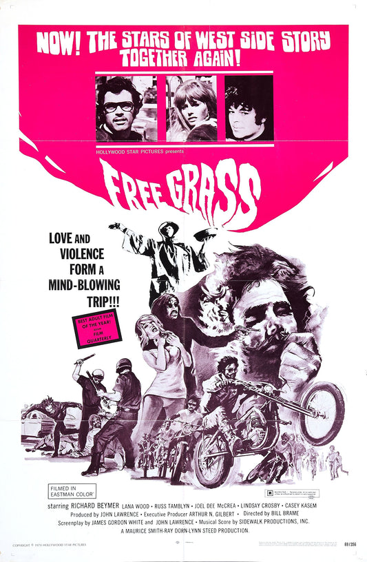 Free Grass 02 Movie Magnet