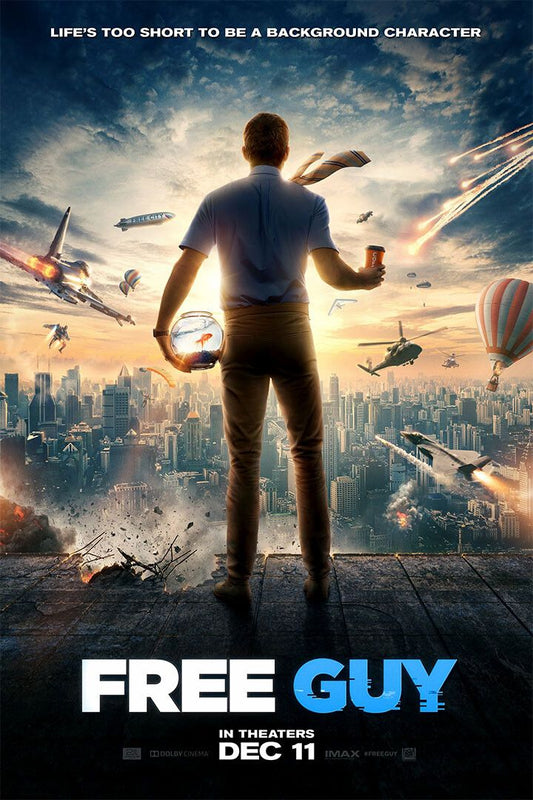 Free Guy 2020 Movie They Got A Guy Adventure Action Jigsaw Puzzle