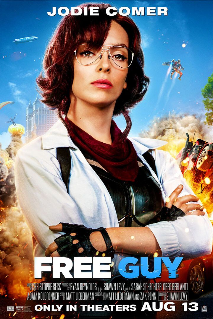 Free Guy Movie 2020 Action Comedy Painting Jigsaw Puzzle