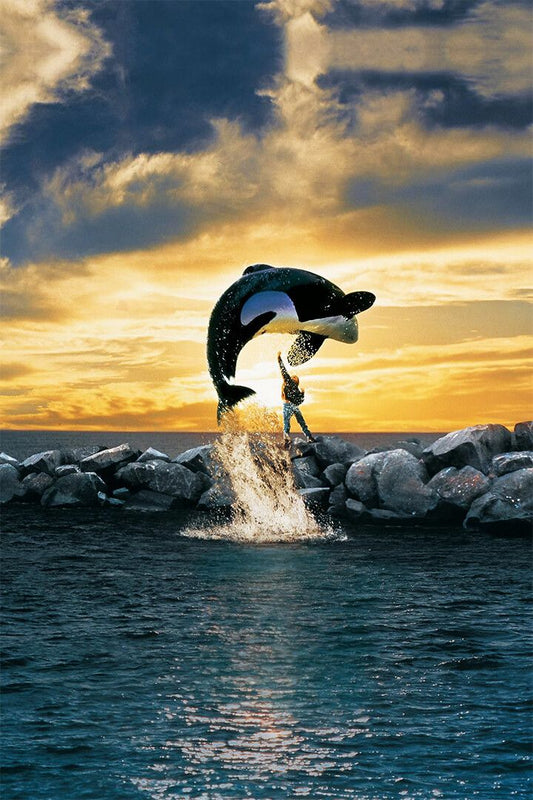 Free Willy Vintage Classic Adventure Movie Jigsaw Puzzle