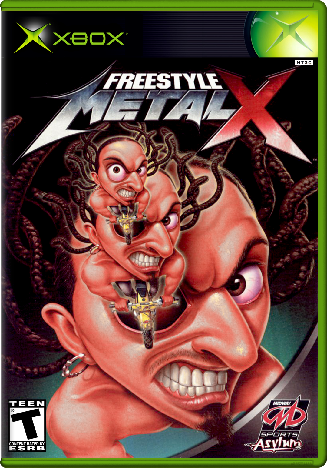 Freestyle Metal X Xbox Keychain