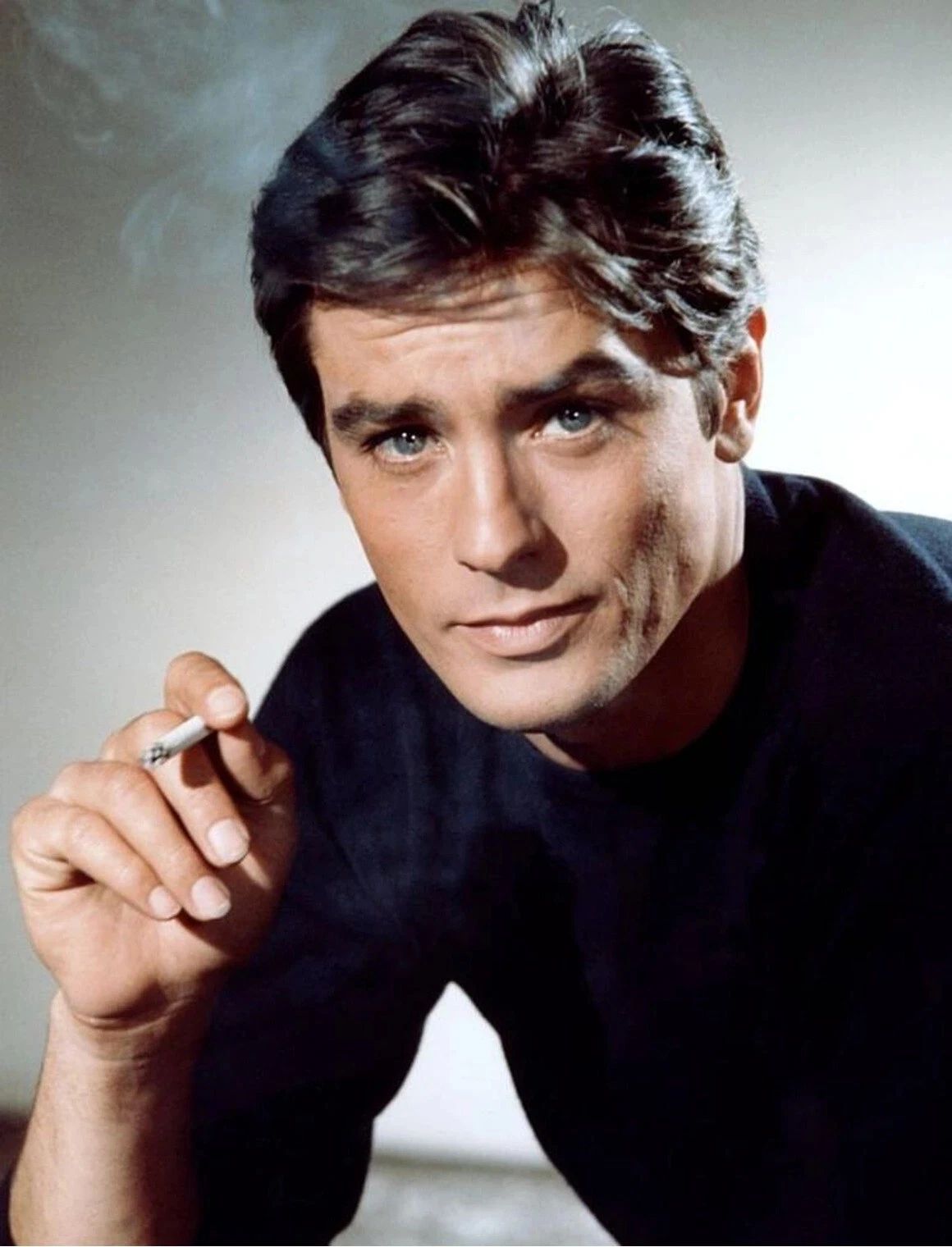 French Actor Alain Delon Classic Portrait Picture Magnet Magnet