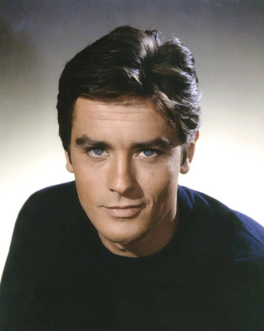 French Actor Alain Delon Classic Portrait Picture Poster Photo Print